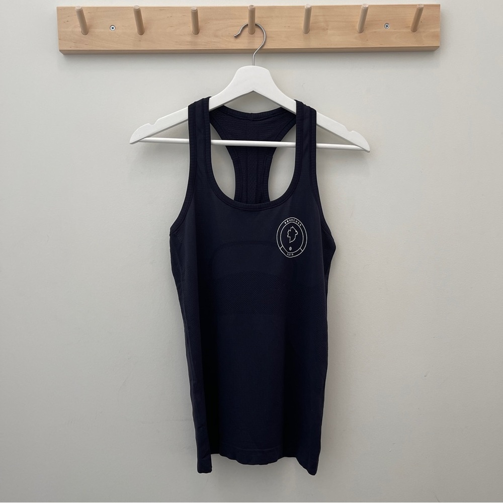 Lululemon Swiftly Tech Racerback bRUNch 5k Edition